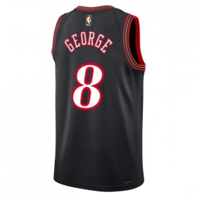 NBA Mænd Trøje Philadelphia 76ers Paul George 2025-26 Nike Classic Edition Sort Swingman